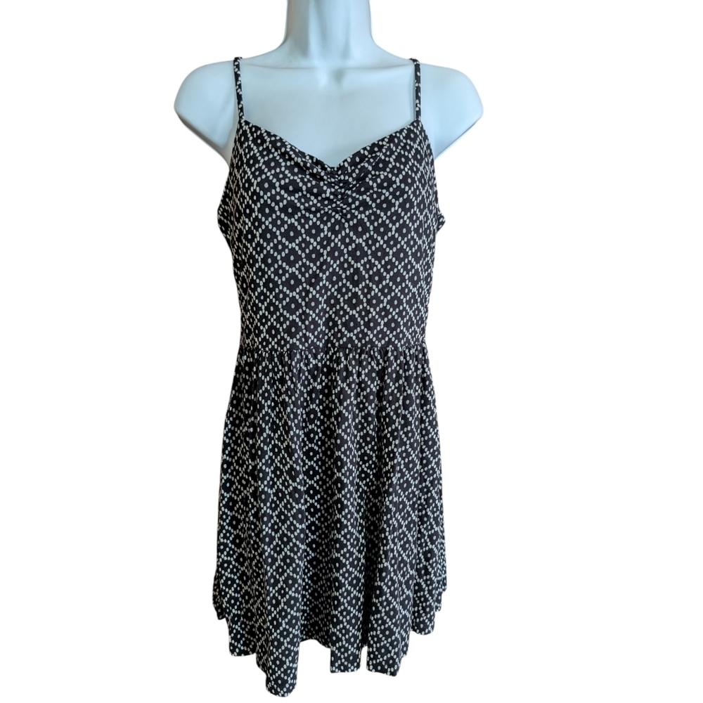 Loft Spaghetti Strap Patterned Carni Mini Sundress - image 2
